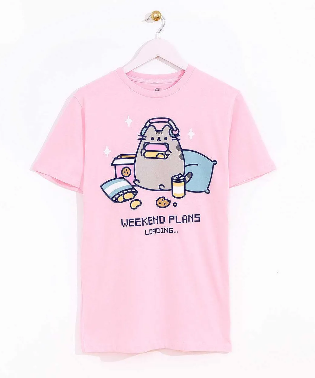 Guys & Unisex^Ripple Junction Gaming Pusheen Weekend Plans Unisex Tee