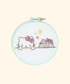 Crafts & Games^Stitch & Story Hello Kitty® X Pusheen® Cross-Stitch Kit