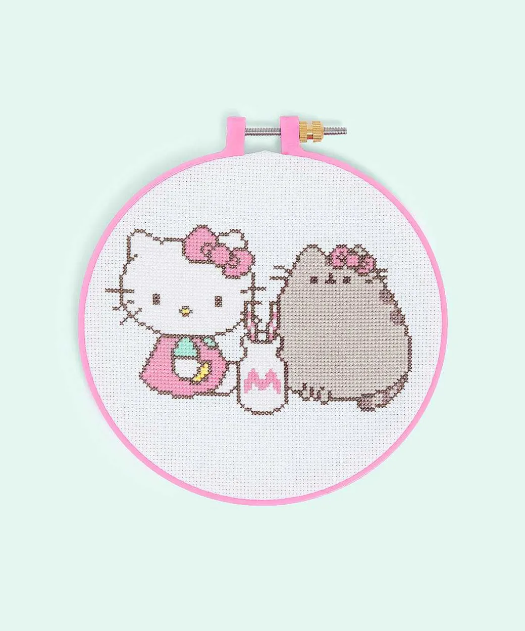 Crafts & Games^Stitch & Story Hello Kitty® X Pusheen® Cross-Stitch Kit