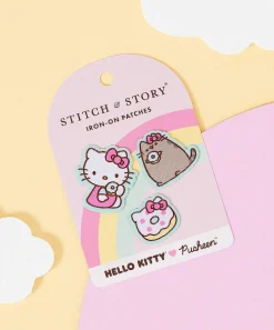 Crafts & Games^Stitch & Story Hello Kitty® X Pusheen® Patch Set