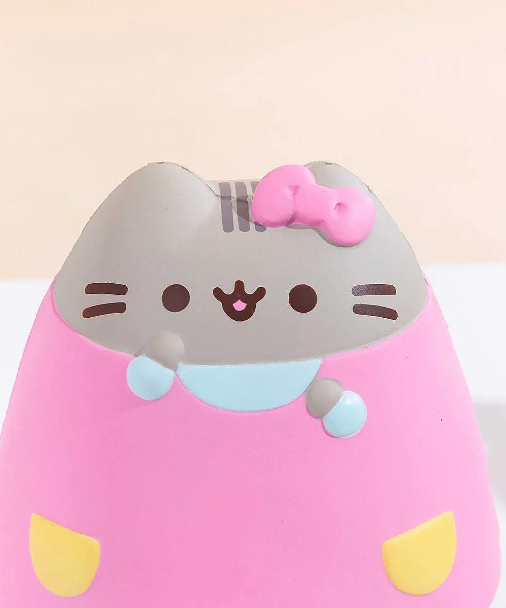Squishy Toys^Hamee Hello Kitty® X Pusheen® Pusheen Jumbo Squishy