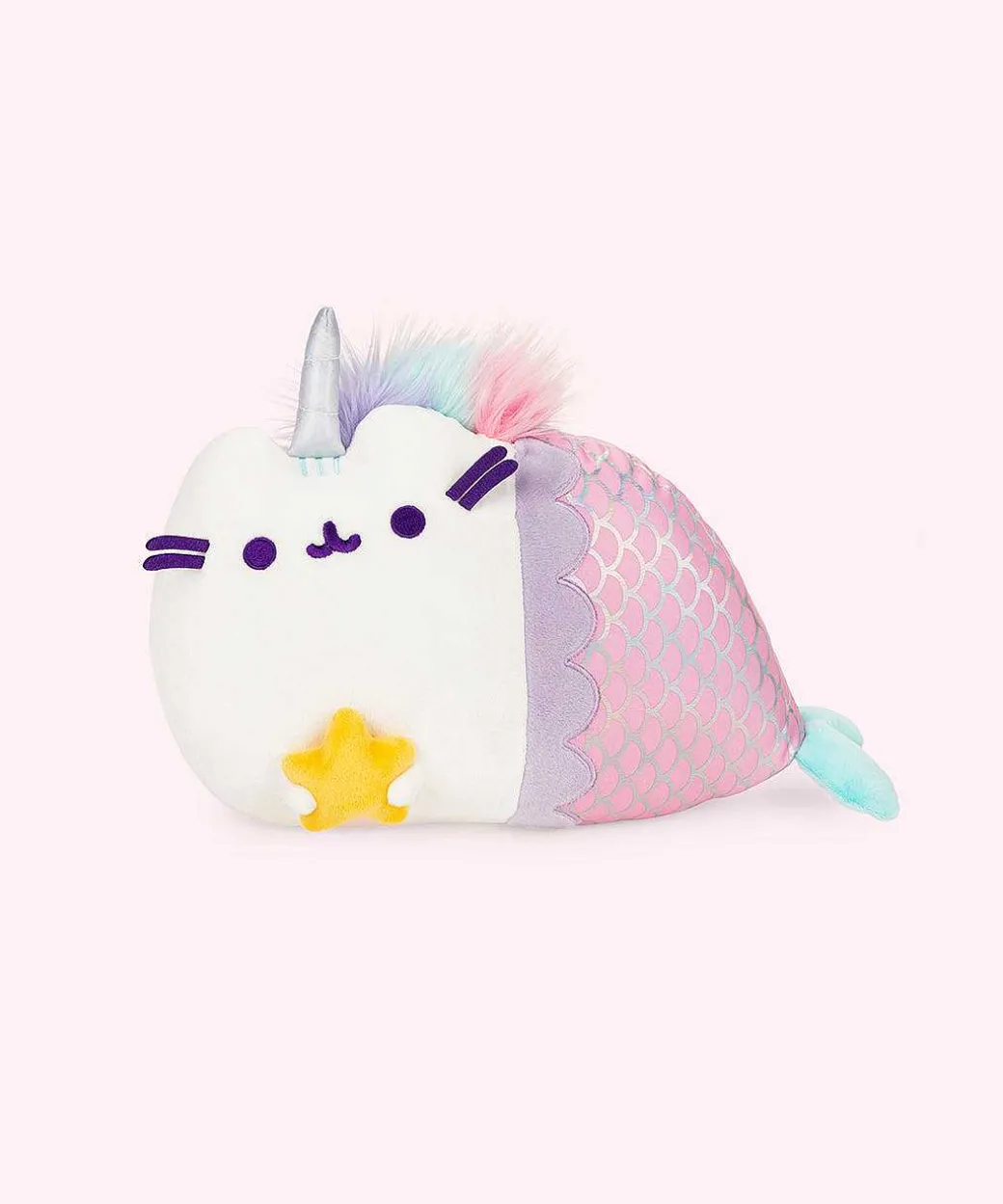 Plush & Squisheens^GUND Magical Lights Mermaid Pusheenicorn