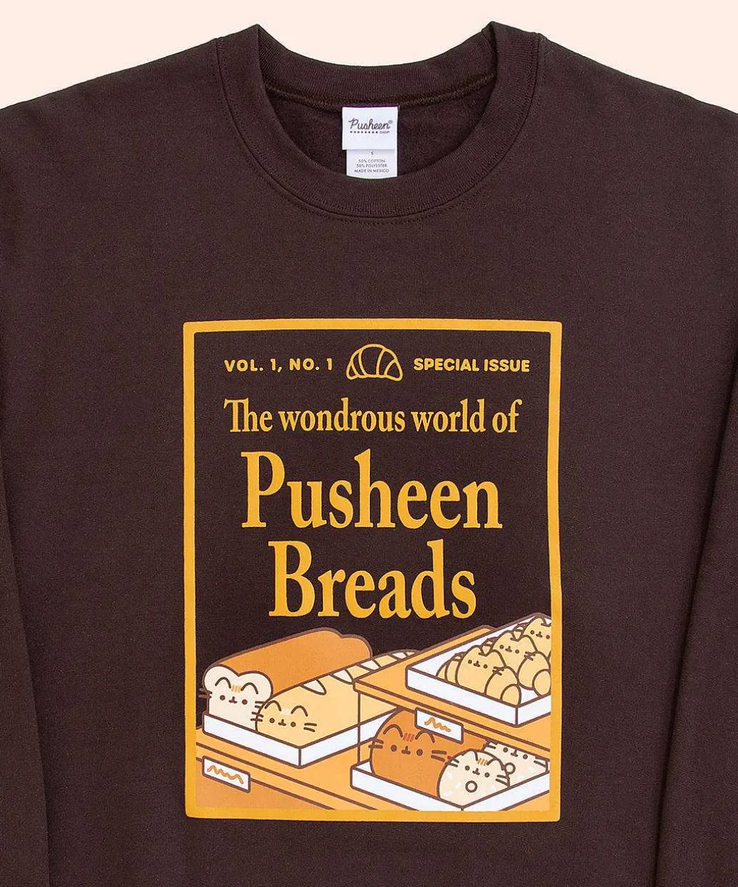 Guys & Unisex^ACDC Pusheen Breads Unisex Sweatshirt