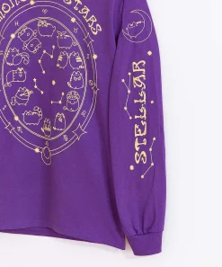 Guys & Unisex^Ripple Junction Pusheen Celestial Long-Sleeve Unisex Tee