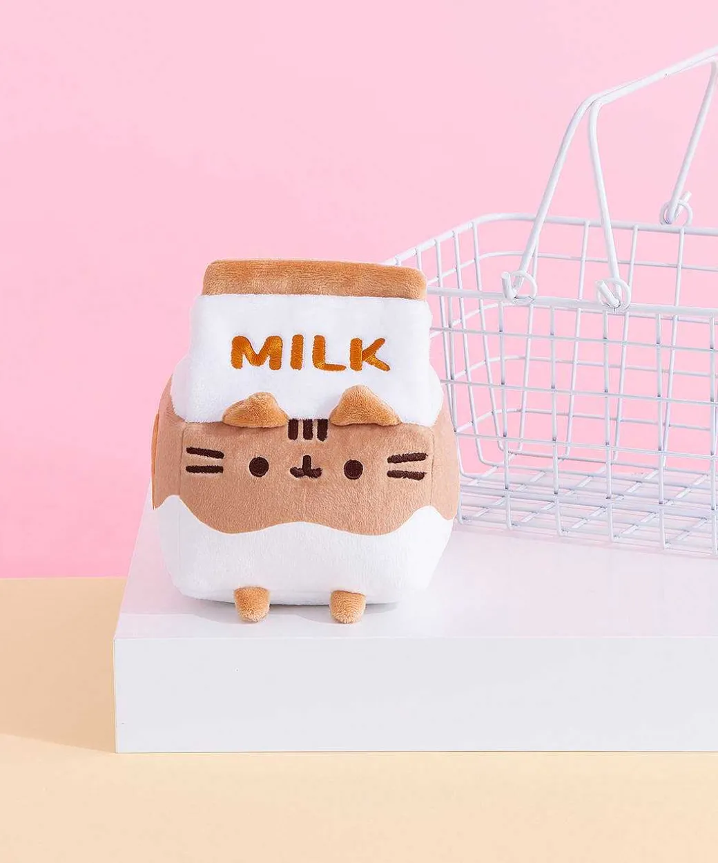 Plush & Squisheens^GUND Pusheen Chocolate Milk Sips Plush