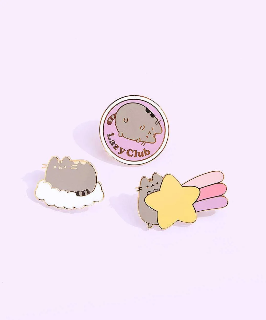 Pins, Patches & Keychains^JinSheu Pusheen Dreamy Days Pin Set