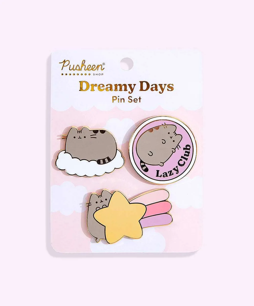 Pins, Patches & Keychains^JinSheu Pusheen Dreamy Days Pin Set