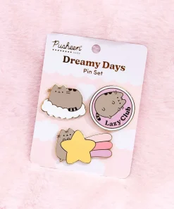 Pins, Patches & Keychains^JinSheu Pusheen Dreamy Days Pin Set
