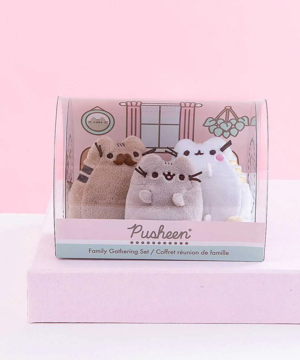 Plush & Squisheens^GUND Pusheen Family Gathering Plush Collector Set