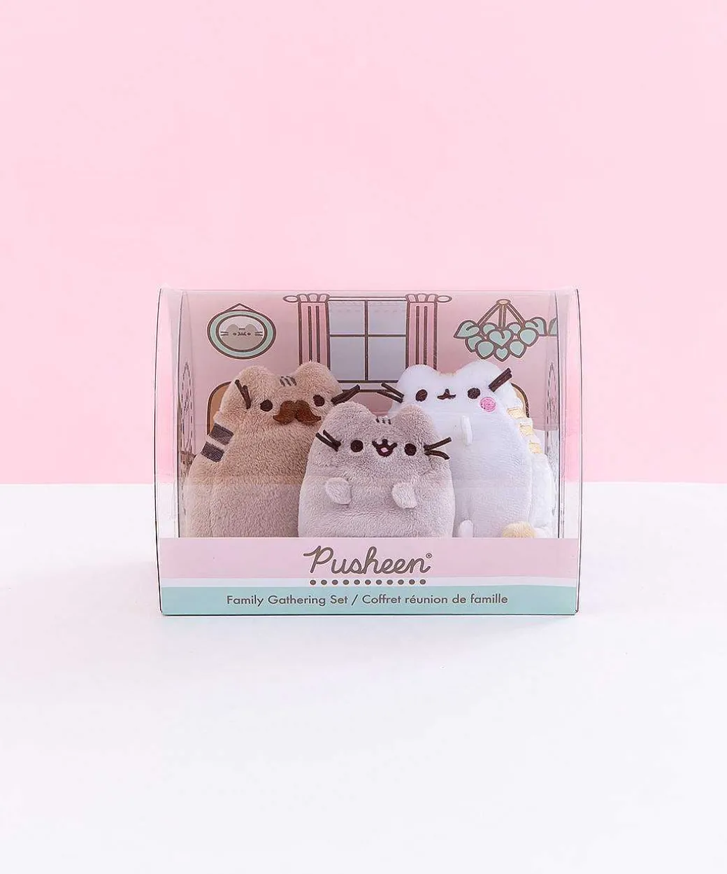 Plush & Squisheens^GUND Pusheen Family Gathering Plush Collector Set