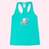 Ladies^ACDC Pusheen Ice Cream Cone Ladies Tank