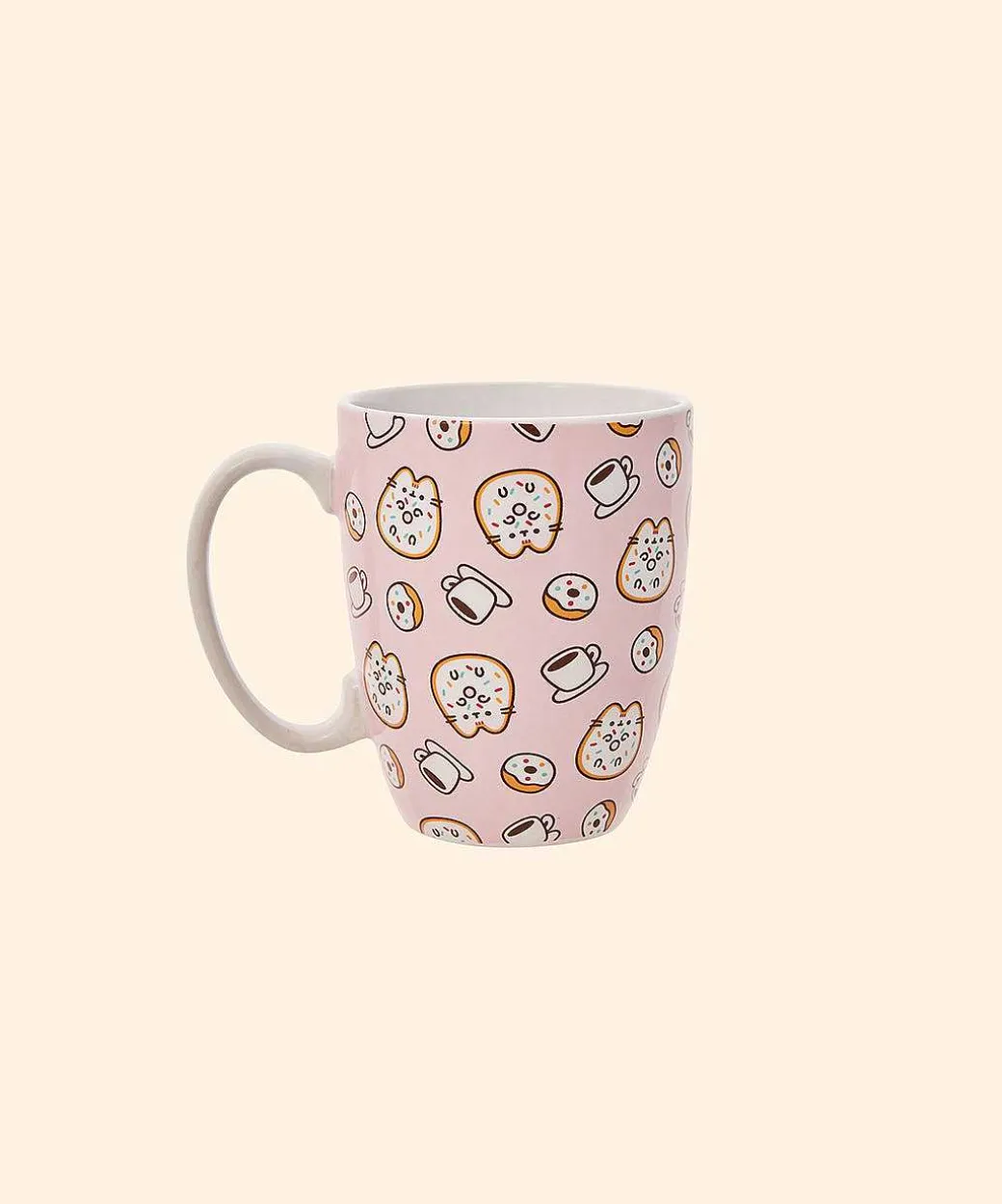 Kitchen & Pet^Enesco: ONIM Pusheen Pink Donuts & Coffee Mug