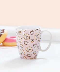 Kitchen & Pet^Enesco: ONIM Pusheen Pink Donuts & Coffee Mug