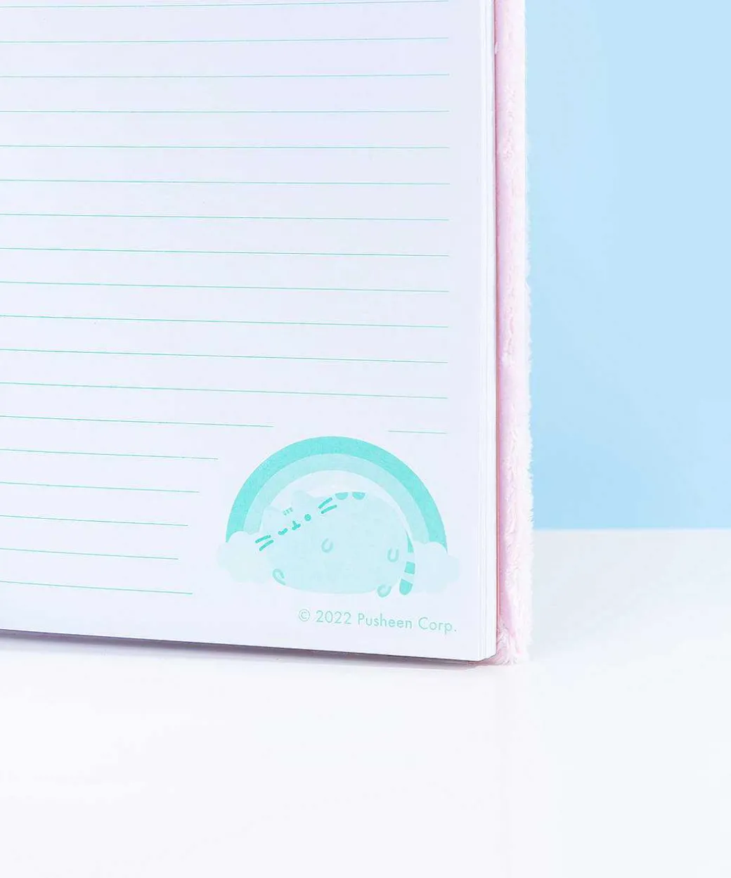 Office & Tech^Blueprint Pusheen Rainbow Plush Notebook
