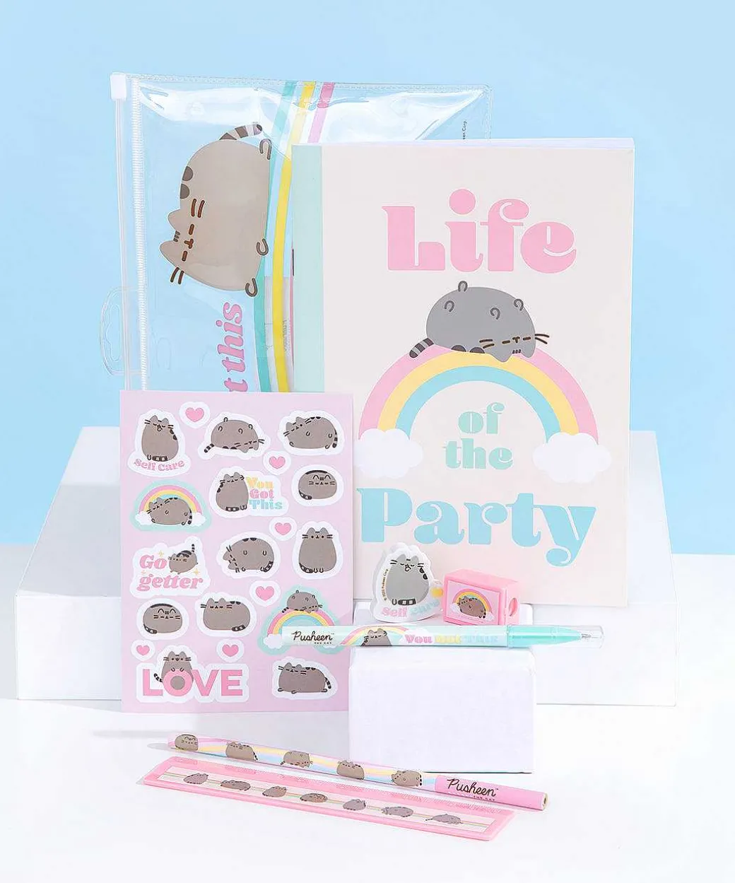 Office & Tech^Blueprint Pusheen Rainbow Stationery Set