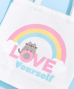 Office & Tech^Blueprint Pusheen Rainbow Tote Bag