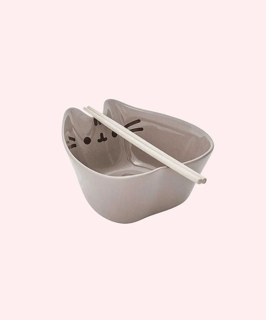 Kitchen & Pet^Enesco: ONIM Pusheen Ramen Bowl & Chopstick Set
