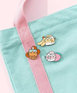Pins, Patches & Keychains^JinSheu Pusheen Sips Pin Set