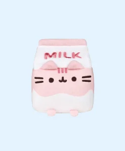 Plush & Squisheens^GUND Pusheen Strawberry Milk Sips Plush