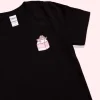 Guys & Unisex^ACDC Pusheen Strawberry Milk Sips Unisex Tee
