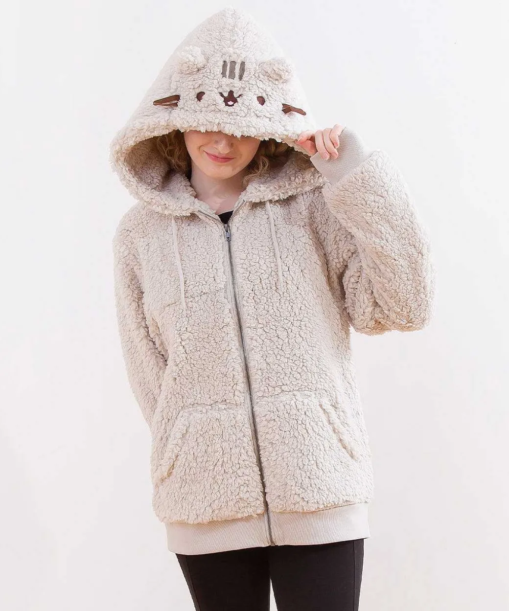 Guys & Unisex^ACDC Pusheen Unisex Character Hoodie