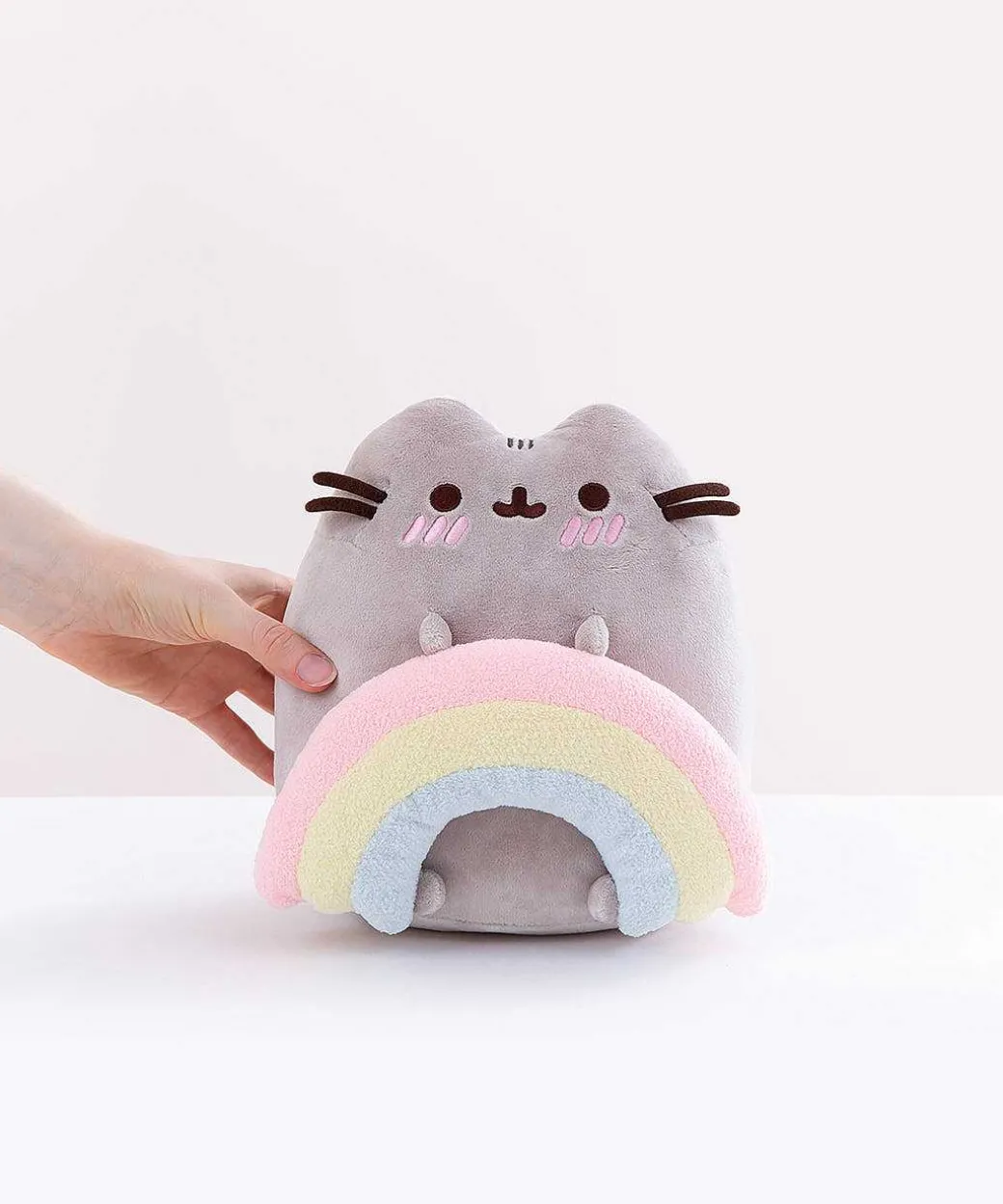 Plush & Squisheens^GUND Pusheen With Rainbow Plush