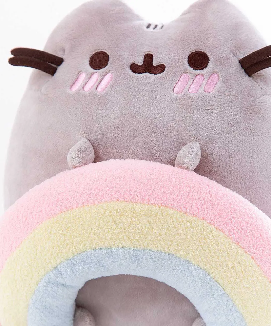 Plush & Squisheens^GUND Pusheen With Rainbow Plush