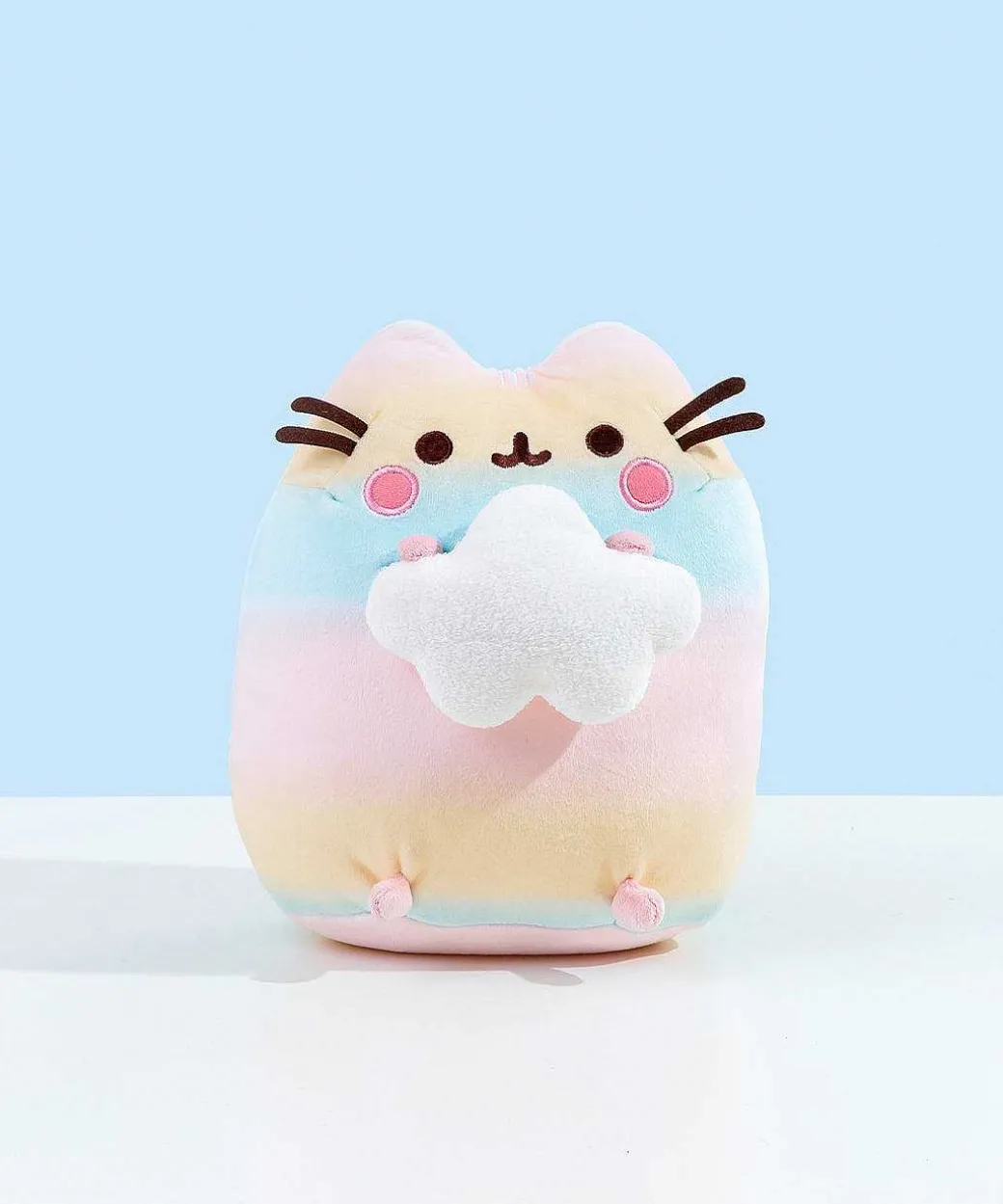 Plush & Squisheens^GUND Rainbow Pusheen Plush